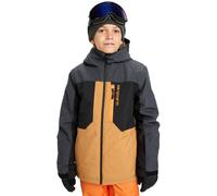 Quiksilver - Veste de ski/snowboard - Dawson Youth Jacket True Black - Taille Enfant 14 ans - Jaune Jaune 14 ans