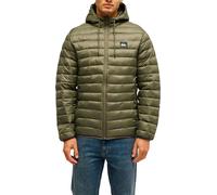 Quiksilver - Doudoune chaude et imperméable - Scaly Hood Insulator Jacket Grape Leaf en Nylon - Taille M - Kaki Kaki M