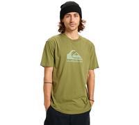 Vêtements Quiksilver Ev Comp Logo Ss pour S Vert