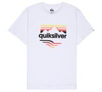 T-shirt Quiksilver EV Horizon Fade manches courtes blanc noir orange - S