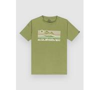 Quiksilver T-Shirt Manche Courtes EV Light Waves SS Garçon 8-16 Ans Vert 16