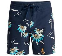 Quiksilver - Everyday Half Jam 16 - Boardshort - 33 - dark navy coastal floral