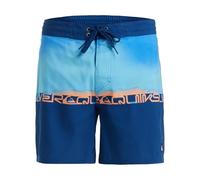 Quiksilver - Everyday Half Jam 16 Boardshort - Homme, Nebulas Blue Wordblock, 36