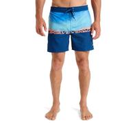 Quiksilver Everyday Half Jam 16 Shorts, Nebulas Blue Wordblock, 33W Men's