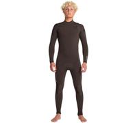 Quiksilver Everyday Sessions 2026 Combinaison de plongée zippée 3/2 mm pour homme Marron