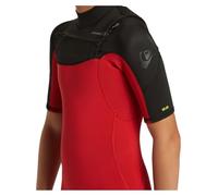 Quiksilver Everyday Sessions B 2/2 SS CZ Combinaisons humides Garçon, High Risk Red, S