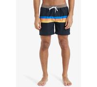 Quiksilver - Everyday Straight 15" - Maillot de bain Black Retro Stripe - M
