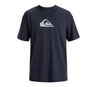 Quiksilver Surf Short Sleeve Rash Guard Bleu S Homme