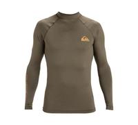 T-shirt Quiksilver Everyday manches longues marron verdâtre - 3XL