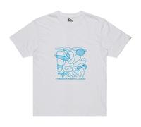 Quiksilver - Evo Abstract Chaos - T-shirt - M - white
