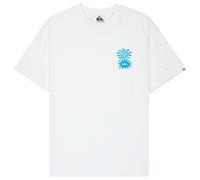 Quiksilver T-shirt homme Evo Blossom Of Peace manches courtes Blanc XL
