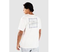 T-shirt Quiksilver Evo Border Lines manches courtes blanc - XL