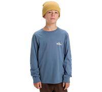 Quiksilver Evo Border Lines - T-Shirt Manches Longues - Garçon Enfant 8-16 Ans - 12 - Bleu