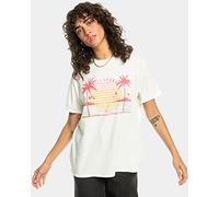 Quiksilver Femme Golden Island T shirt, Salt Crystal, M EU