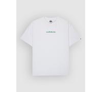 Quiksilver Fractured Wave Short Sleeve T-shirt Blanc XS Homme