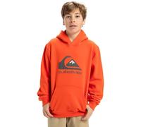 Quiksilver Garçon Big Logo Hoodie Youth Pull-Over, Tigerlily, 10 Ans EU