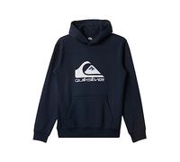 Quiksilver Garçon Big Logo Hoodie Youth Sweat-Shirt, Total Eclipse, 8 Ans EU