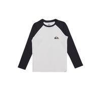 Quiksilver Garçon Comp Logo Raglan Ls YTH T-Shirt, Dark Navy, 12 Ans EU