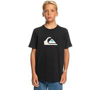 Quiksilver Garçon Comp Logo T shirt, Noir, 12 ans EU