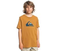 Quiksilver Garçon Comp Logo Youth T-Shirt, Bone Brown, 8 Ans EU