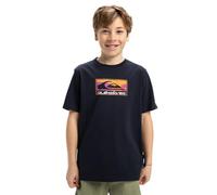 Quiksilver Garçon Ev Gradient Box YTH T-Shirt, Dark Navy, 12 Ans EU