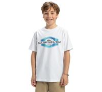 Quiksilver Garçon Ev Locked Up YTH T-Shirt, Blanc, 12 Ans EU