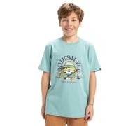 Quiksilver Garçon Ev Skull Feast YTH T-Shirt, Aquifer, 16 Ans EU