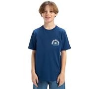 Quiksilver Garçon Ev Summer Road YTH T-Shirt, Estate Blue, 16 Ans EU