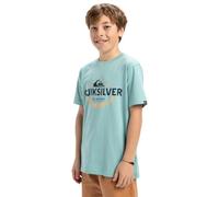Quiksilver Garçon Ev Typed Out YTH T-Shirt, Aquifer, 10 Ans EU