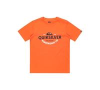 Quiksilver Garçon Ev Typed Out YTH T-Shirt, Tigerlily, 10 Ans EU