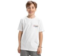 Quiksilver Garçon Evo Aqua Wild YTH T-Shirt, Snow White, 10 Ans EU