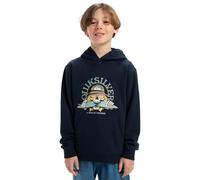 Quiksilver Garçon Graphic Hoodie Youth Pull-Over, Dark Navy, 8 Ans EU