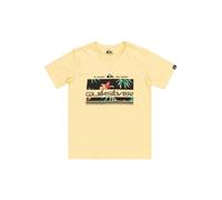 Quiksilver Garçon Tropical Rainbow Youth T-Shirt, Mellow Yellow, 12 Ans EU