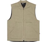 Quiksilver Gilet Surf Chores Beige Homme Taille S