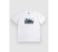 Quiksilver Gradient Mountains Kids T-Shirt blanc T16