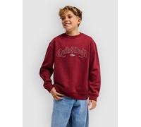Sweatshirt oversize enfant Quiksilver Graphic Rouge 10 ans