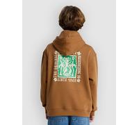 Quiksilver Graphic Hero Kids Sweat à capuche marron T16