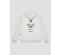 Quiksilver Garçon Graphic Hoodie Youth Pull-Over, White Marble Heather, 12 Ans EU