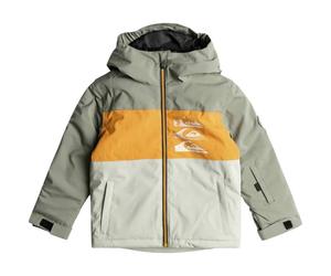 QUIKSILVER Groomer Kids Jk - Enfant - Vert / Jaune / Beige - taille 2 ans- modèle 2025