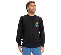 Quiksilver Haut en Molleton Graphic Mix Crew Homme Noir M
