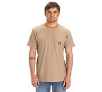 Quiksilver Haut en Tricot Manches Courtes KENTIN SS Pocket Homme Marron S