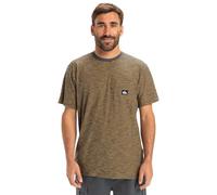 Quiksilver - Kentin S/S Pocket - T-shirt - S - brown black stripes