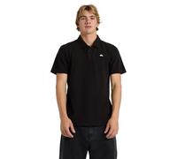 Quiksilver Haut en Tricot Manches Courtes MW Pique Polo Homme Noir S