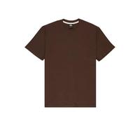 Quiksilver Haut en Tricot Manches Courtes Slub Roundneck Homme Marron M