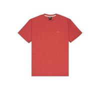 Quiksilver Haut en Tricot Manches Courtes Slub Roundneck Homme Rose M