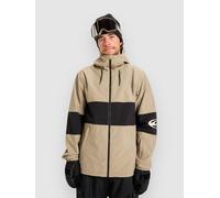 Veste à capuche Quiksilver High In The Hood beige noir - S