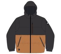 Veste à capuche Quiksilver Highland bleu marine marron - XL