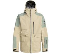 QUIKSILVER Hl Pro S Carlson 3l Gtx Jk - Homme - Beige / Bleu - taille S- modèle 2025