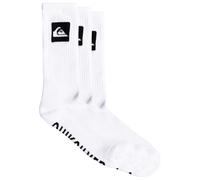 Quiksilver Homme 3 Crew Pack (Wbb0) Chaussettes, Blanc., Taille Unique EU