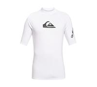 Quiksilver Homme All Time - Lycra Manches Courtes Combinaison De Soleil, Blanc, S EU